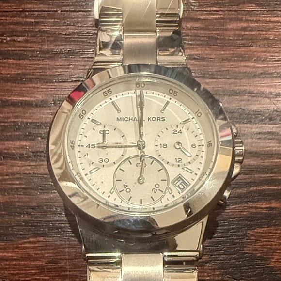 Michael Kors Gold-Tone Chronograph Watch